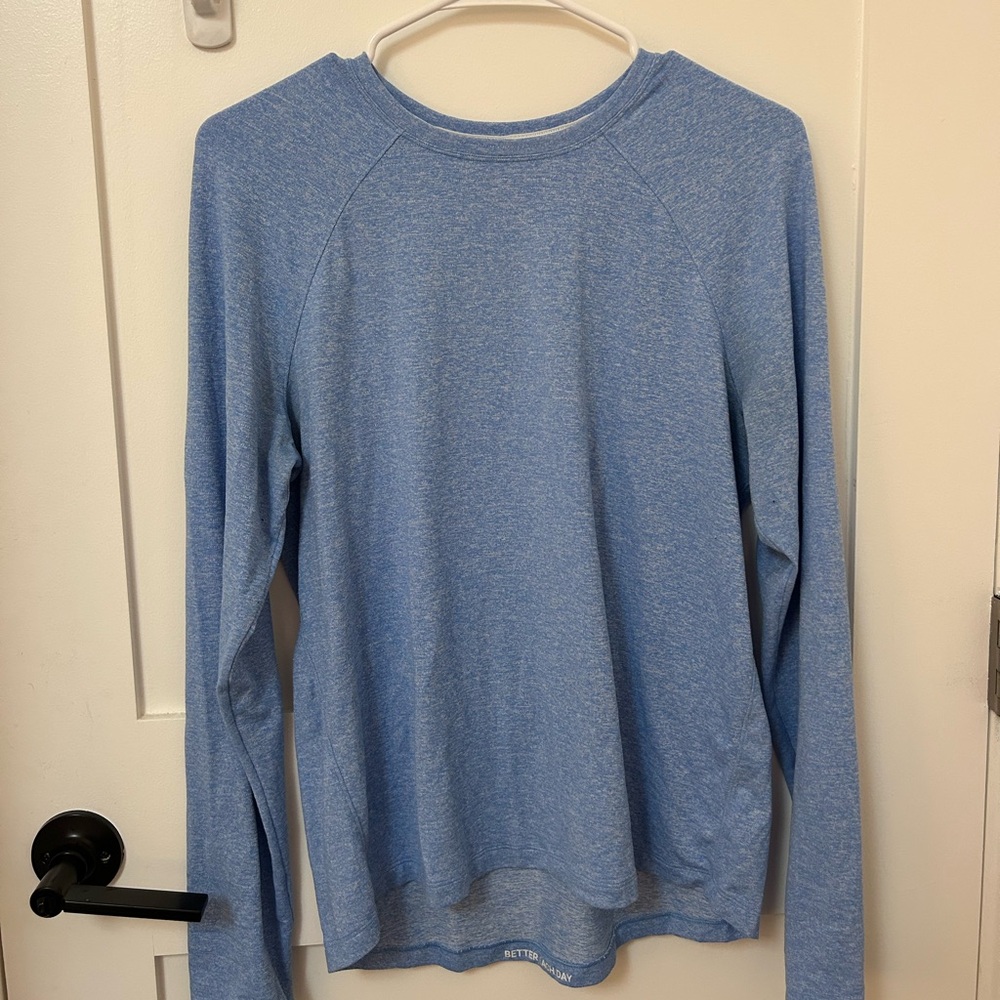 lululemon athletica Blue Long Sleeve Top